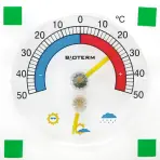 Univerzálny samolepiaci priesvitný teplomer s vlhkomerom (-50/50 °C)
