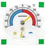 Univerzálny samolepiaci priesvitný teplomer s vlhkomerom (-50/50 °C)
