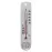Univerzálny teplomer. S vlhkomerom, strieborný (-30/50 °C) 25 cm