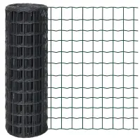 Zvárané pletivo GME1520A 1,5x20 m 100x75 mm Zn+RAL7016