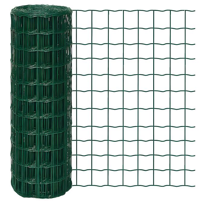 Zváraná sieťovina 1,5x20 m 100x75 zelená GME1520G