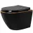 Závesná WC misa Carlo Min Tornado Black Gold Edge