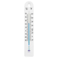 Univerzálny teplomer (-30/50 °C) 17 cm biely