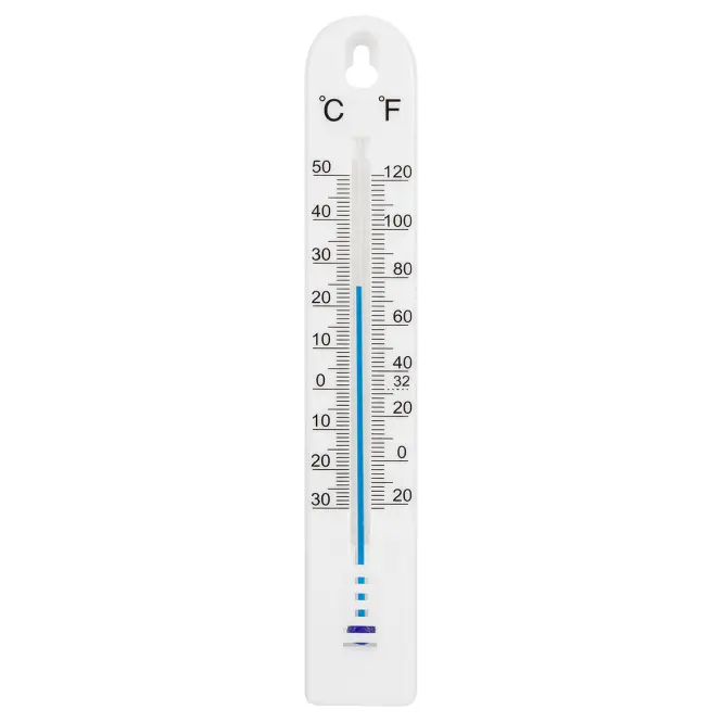 Univerzálny teplomer (-30/50 °C) 17 cm biely