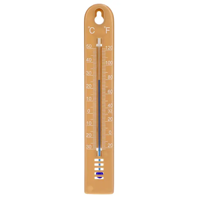Univerzálny teplomer (-30/50 °C) 17 cm svetlohnedý