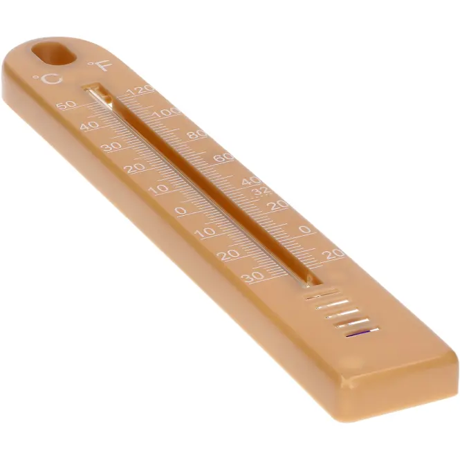 Univerzálny teplomer (-30/50 °C) 17 cm svetlohnedý