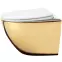 Závesná WC misa Carlo Mini Tornado  Gold,3