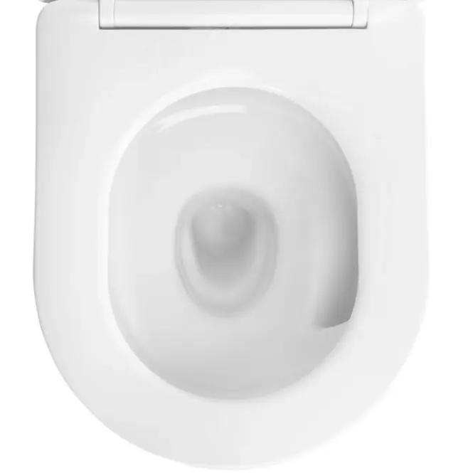 Závesná WC misa Carlo Mini Tornado  Gold