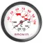 Teplomer s dvojitou stupnicou (30/100 °C a 50/300 °C) 13,0 cm,3