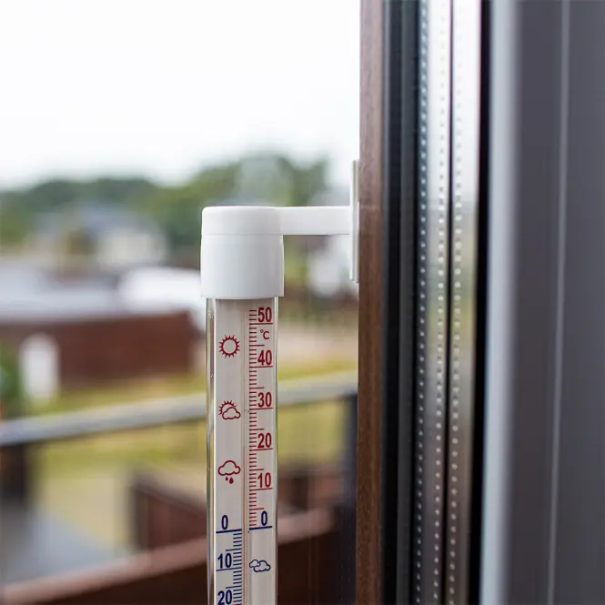 Vonkajší teplomer (-50/50 °C) 23 cm mix