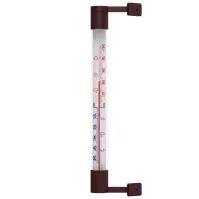 Vonkajší teplomer hnedý (-50/50 °C) 22 cm