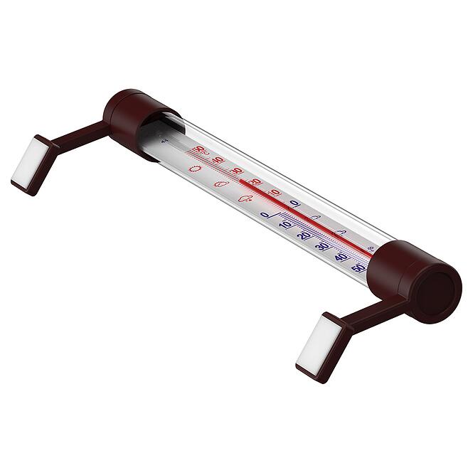 Vonkajší teplomer hnedý (-50/50 °C) 22 cm