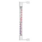Vonkajší teplomer biely (-50/50 °C) 22 cm