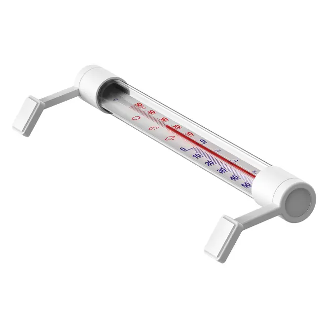 Vonkajší teplomer biely (-50/50 °C) 22 cm