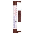 Vonkajší teplomer hnedý (-60/50 °C) 23 cm