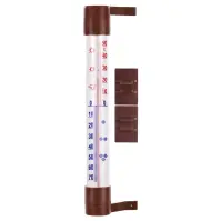Vonkajší teplomer hnedý (-60/50 °C) 23 cm