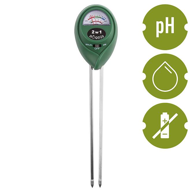 Tester pôdy 2v1 – ph a vlhkosť