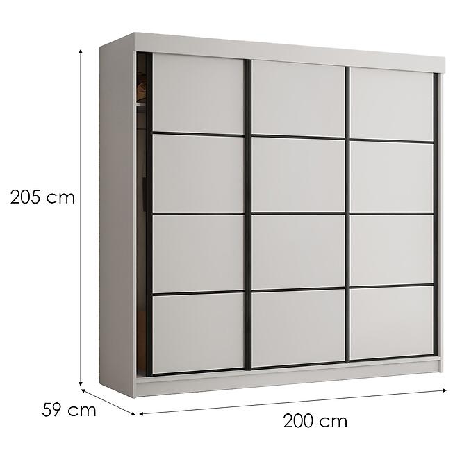 Skriňa Tanger 200 Kašmír,2