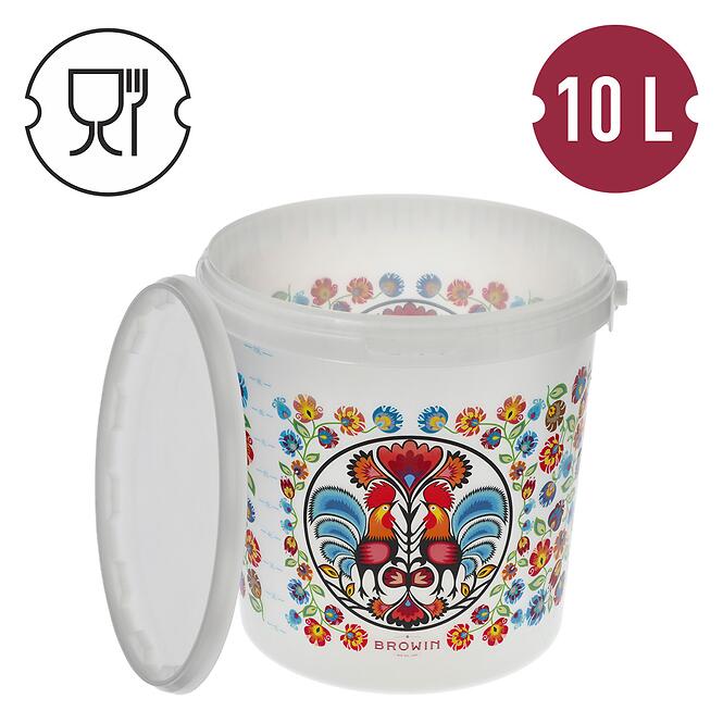 Potravinárske vedro gwiozda - s vekom 10 l