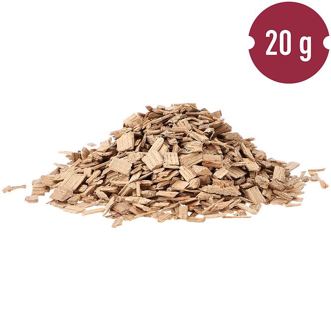 Dubové vločky prírodné nepražené 20 g