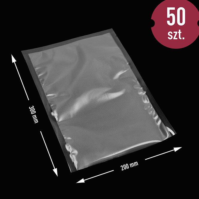 Vrúbkované vákuové vrecká do vákuovačky 20x30