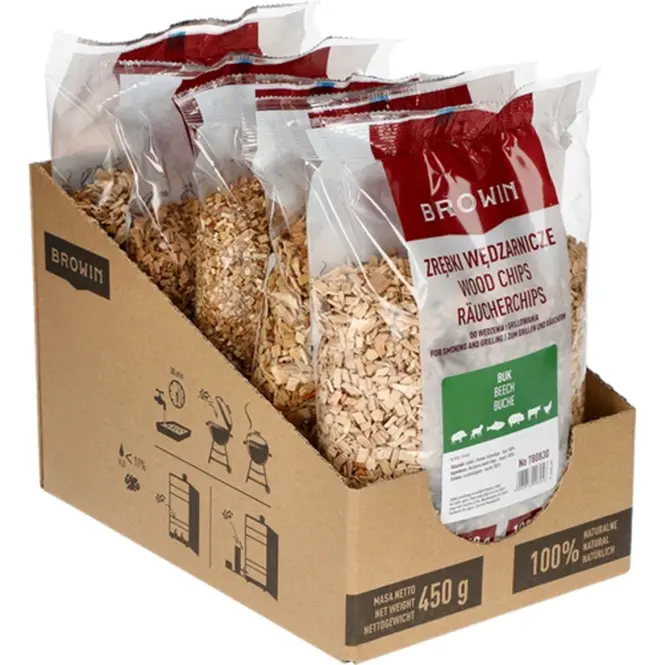 Štiepky na údenie/grilovanie buk – 450 g tr. 8