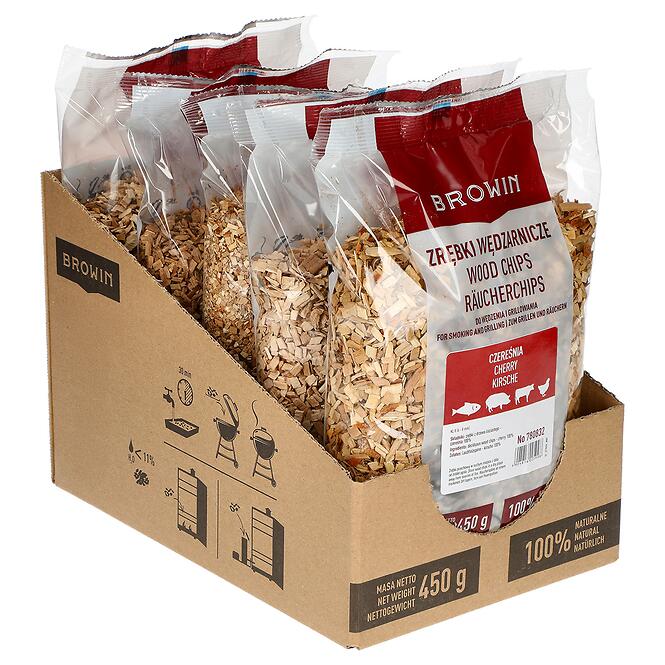 Štiepky na údenie/grilovanie čerešňa – 450 g tr. 8