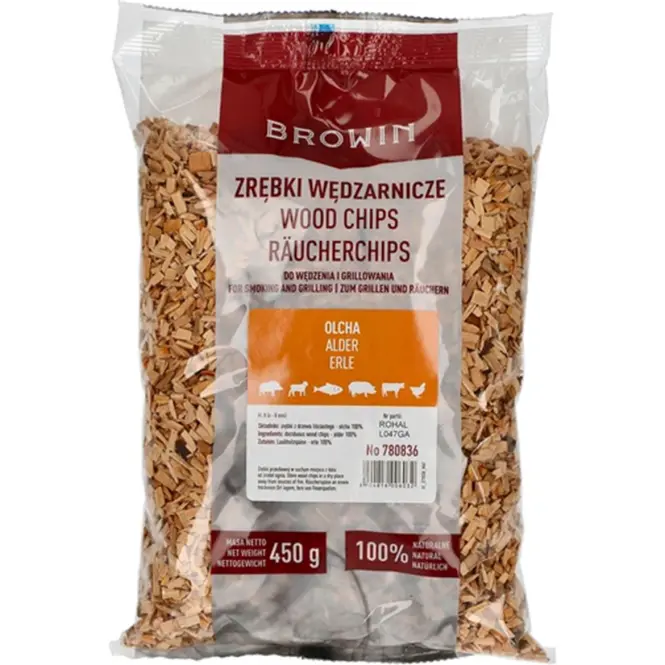 Štiepky na údenie/grilovanie jelša – 450 g tr. 8