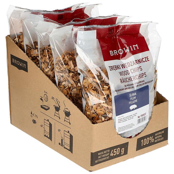 Štiepky na údenie/grilovanie slivka – 450 g tr. 8