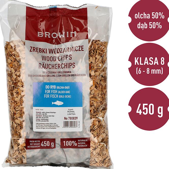 Štiepky mix na ryby (50% dub + 50% jelša) – 450 g tr. 8