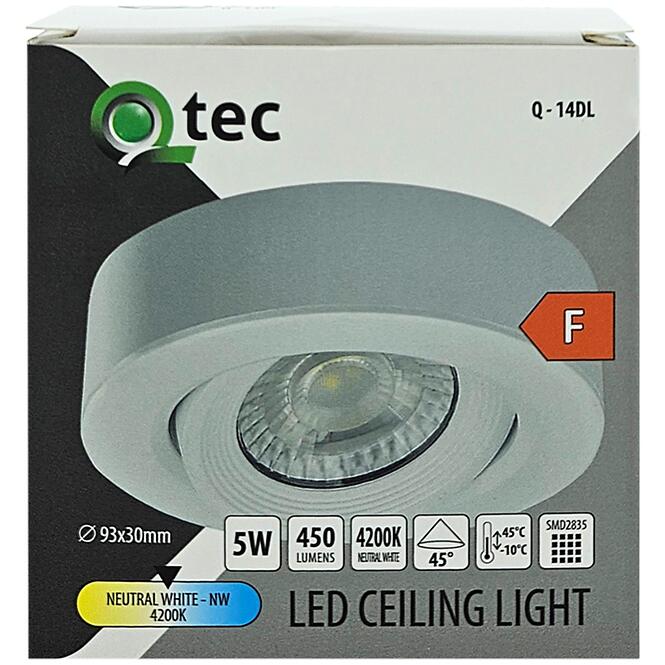 Stropné svietidlo TR-14DL 5W LED biele