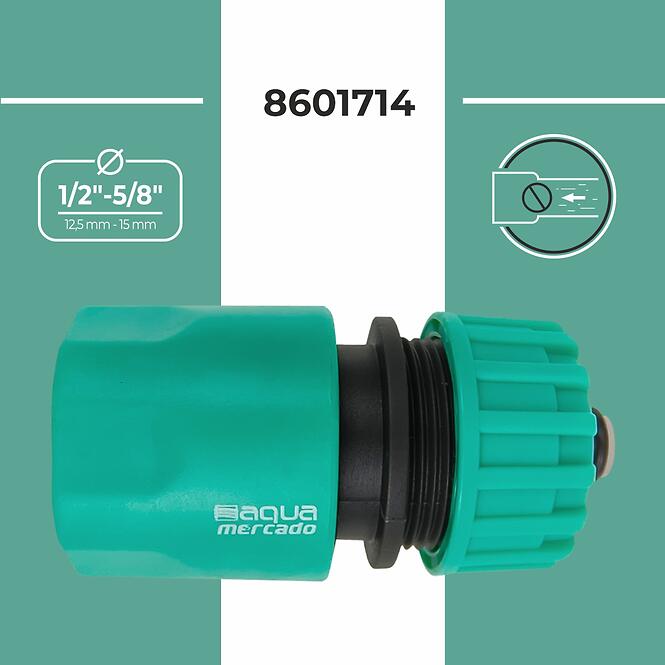Rýchlospojka - stop ventil 1/2˝-5/8˝ AM5810,2