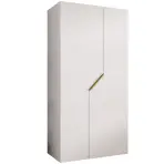Skriňa Andrew 1-100 biela/zlatá