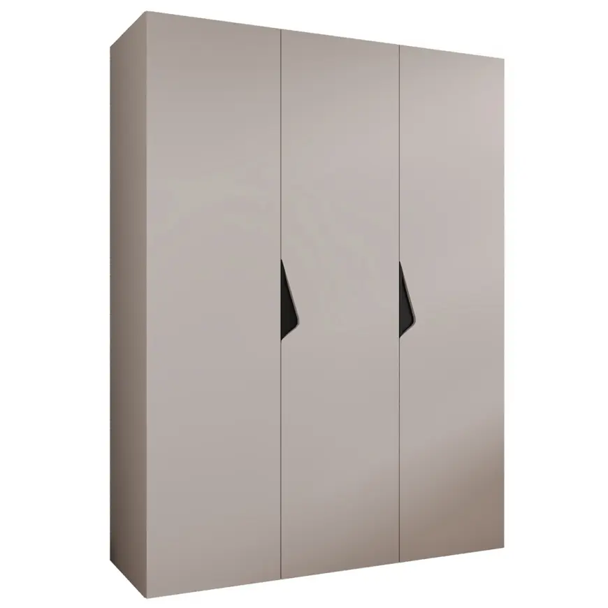 Skriňa Sandi 1-150 kašmír/čierna