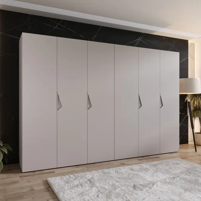 Skriňa Sandi 1-300 (2x150) kašmír/kašmír