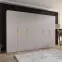 Skriňa Sandi 1-300 (2x150) kašmír/zlatá,5
