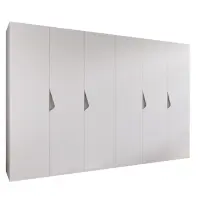 Skriňa Sandi 1-300 (2x150) biela/kašmír