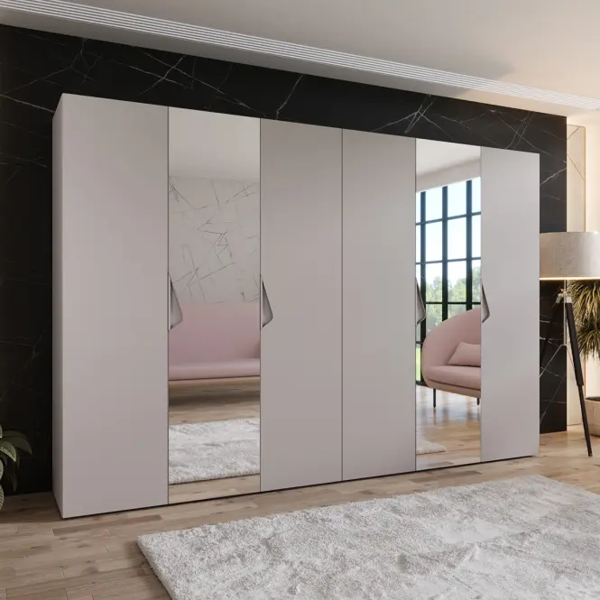Skriňa Sandi 2-300 (2x150) kašmír/kašmír,5