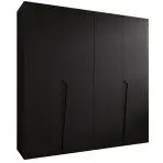 Skriňa Piano 1-200 čierna/čierna