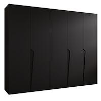 Skriňa Piano 1-250 čierna/čierna