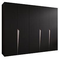 Skriňa Piano 1-250 čierna/kašmír