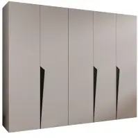 Skriňa Piano 1-250 kašmír/čierna