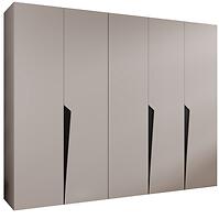 Skriňa Piano 1-250 kašmír/čierna