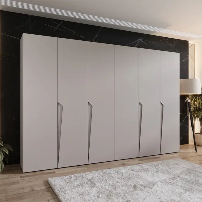 Skriňa Piano 1-300 (2x150) kašmír/kašmír,5