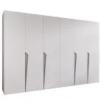 Skriňa Piano 1-300 (2x150) biela/kašmír