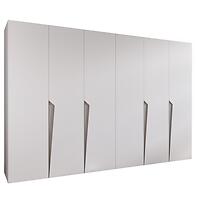 Skriňa Piano 1-300 (2x150) biela/kašmír