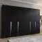 Skriňa Piano 1-300 (2x150) čierna/kašmír,5