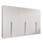 Skriňa Piano 1-300 (3x100) biela/kašmír