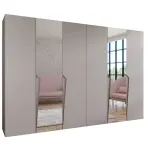 Skriňa Piano 2-300 (2x150) kašmír/kašmír