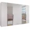 Skriňa Piano 2-300 (2x150) biela/kašmír
